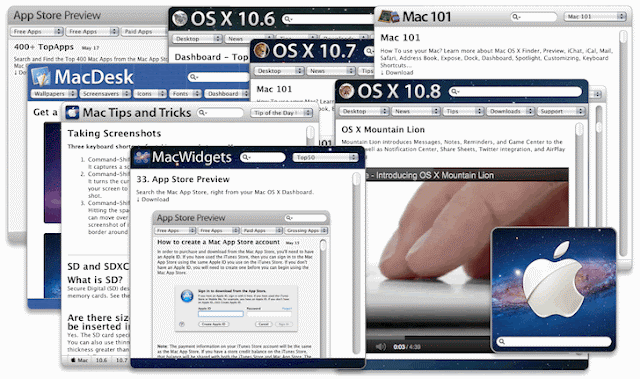 200+ Mac OS X Dashboard Widgets